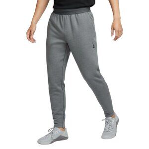 Nike Yoga Pants Mens Size XL Joggers Standard Fit Drawstring Stretch Gray